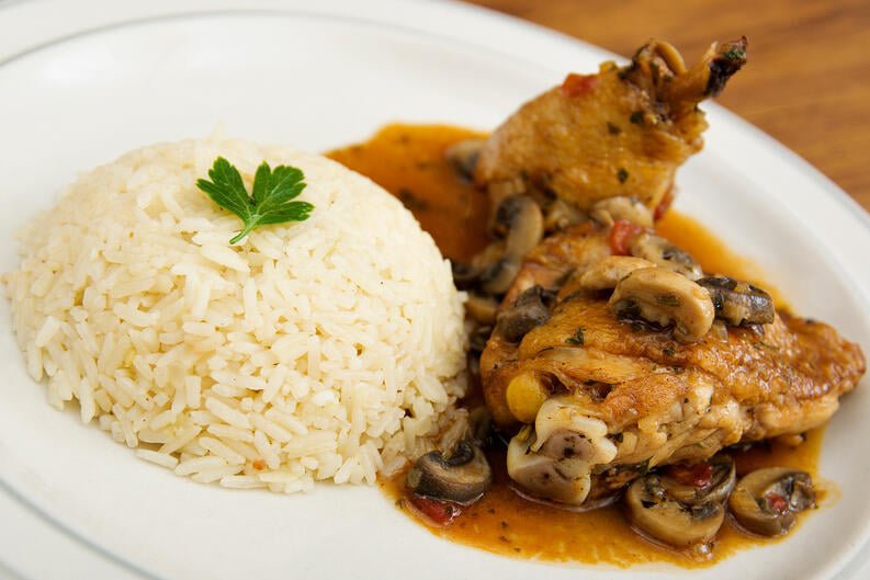 Pollo Champiñón Los Braseros